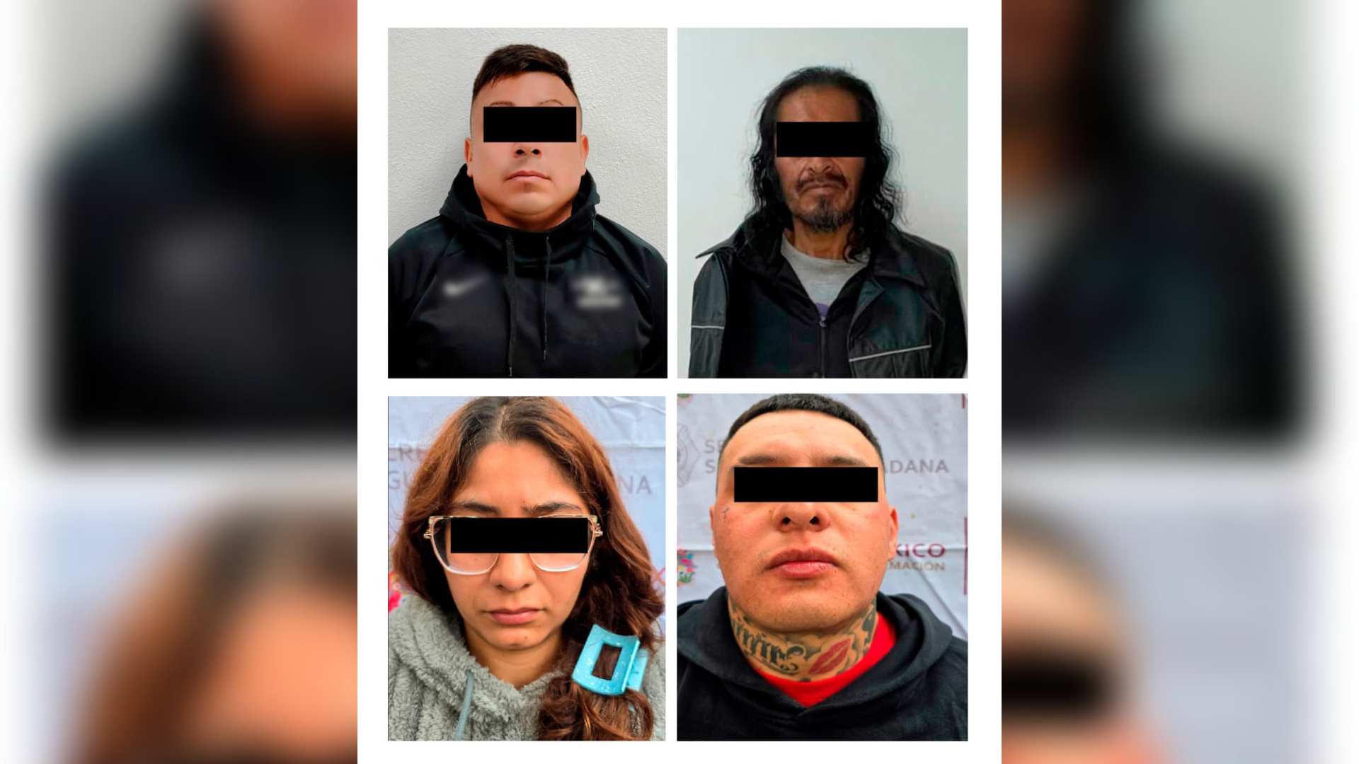 Detienen a cuatro personas y aseguran 409 dosis de posible droga en tres alcaldías de CDMX Detienen a cuatro personas y aseguran 409 dosis de posible droga en tres alcaldías de CDMX