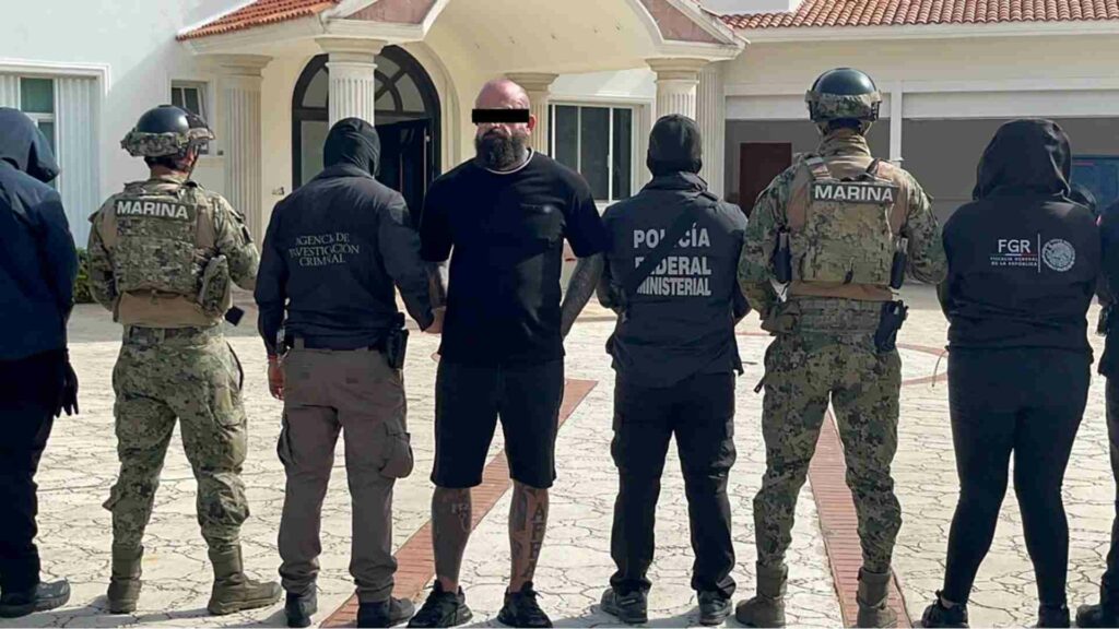Detienen a Robert Skojo, presunto líder criminal en Cancún