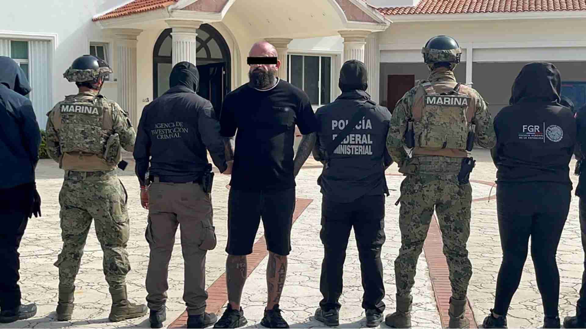 Detienen a Robert Skojo, presunto líder criminal en Cancún