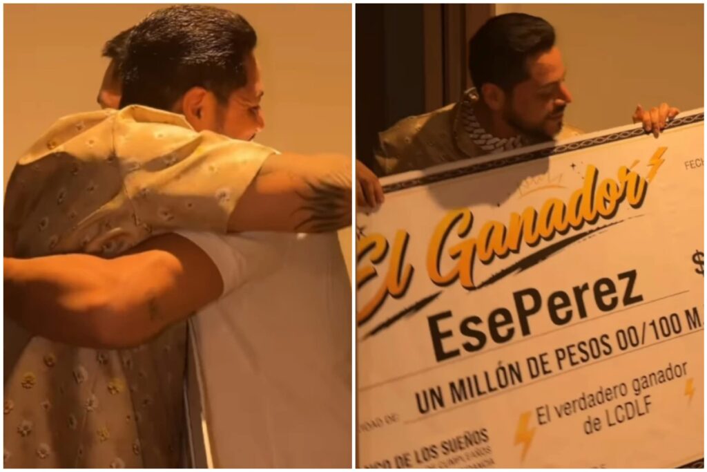 “Es el ganador”: Eduin Caz le regala un millón de pesos a Ese Pérez tras su participación en la LCDLFM 2026