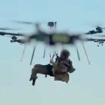 Video: Ucrania evacúa con dron a un soldado herido en combate