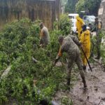 Despliegan mil 815 militares en Michoacán por huracán ‘Simon’; activan Plan DN-III-E