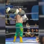 Video: Réferi ‘el Búho’ muere tras llave en función de lucha libre; ‘Hijo de Fishman’ fue detenido