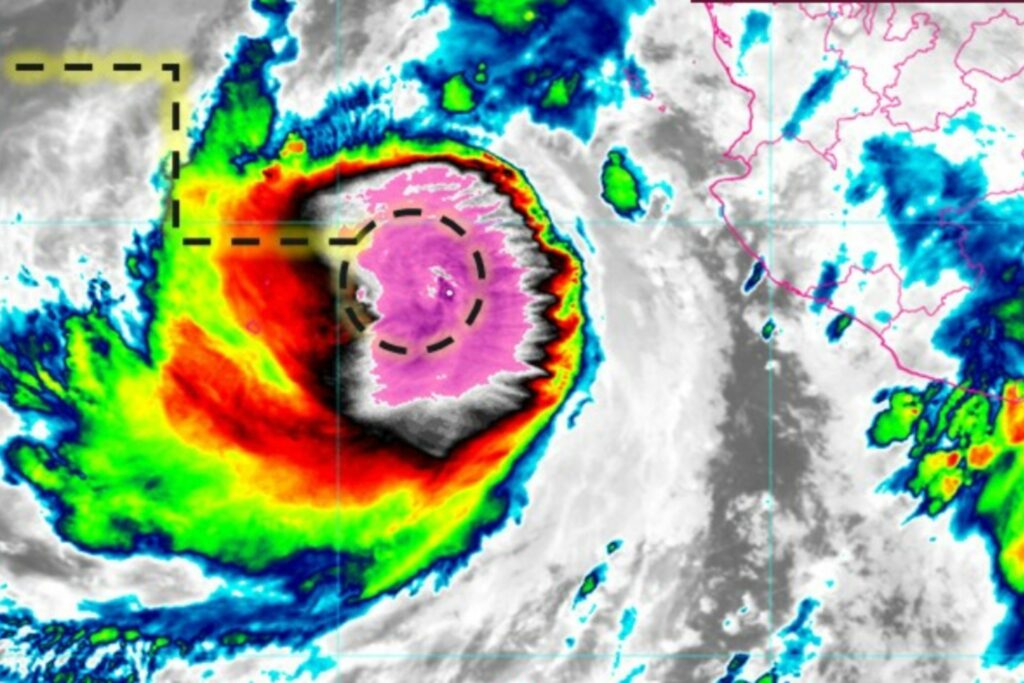 Huracán ‘Rachel’ se intensifica a huracán categoría 2