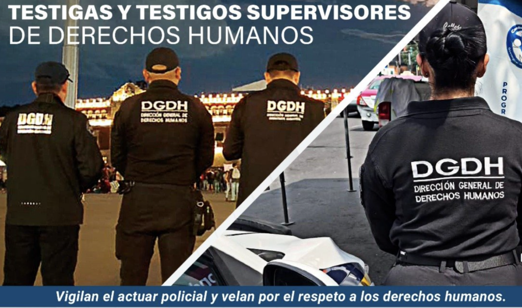 Investigan presuntos abusos policiales en protestas del IMSS