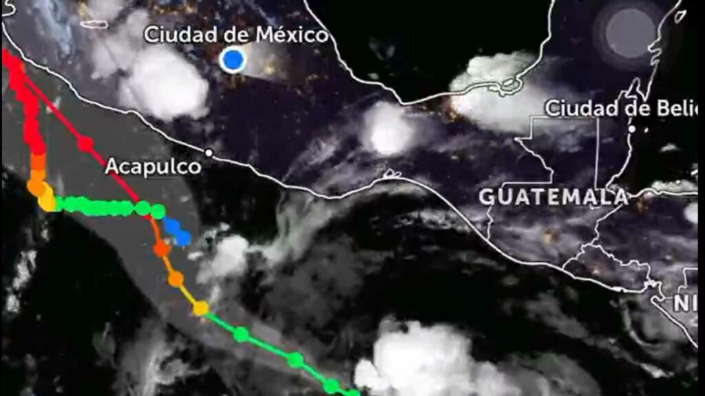 La tormenta ‘Trudy’ se forma en el Pacífico y provocará fuertes lluvias