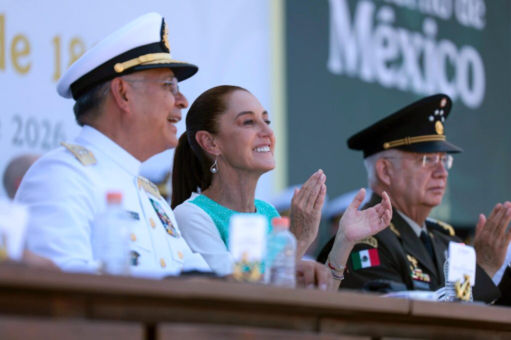 “Las Fuerzas Armadas nunca recibirán una orden para reprimir al pueblo”, asegura Sheinbaum