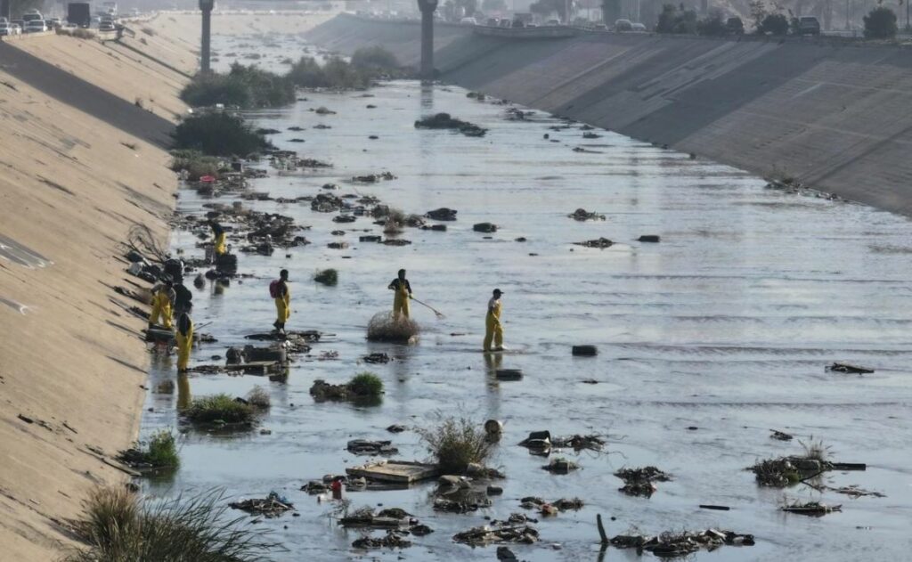 La contaminación del río Tijuana cruza a EE.UU. y escala hasta el T-MEC