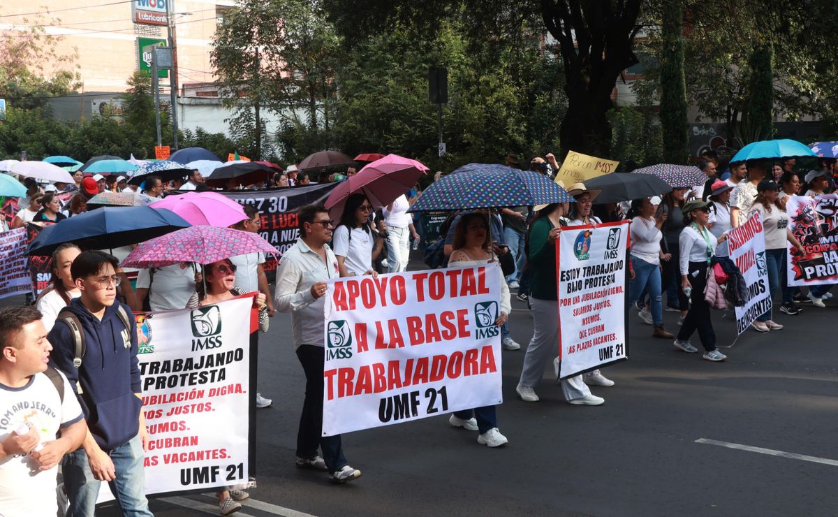 Trabajadores de la Salud volverán a marchar en CDMX hoy miércoles
