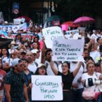 Trabajadores del IMSS bloquean la México-Pachuca