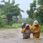 Marina activa fase de auxilio en Coatzacoalcos por afectaciones del frente frío número 2