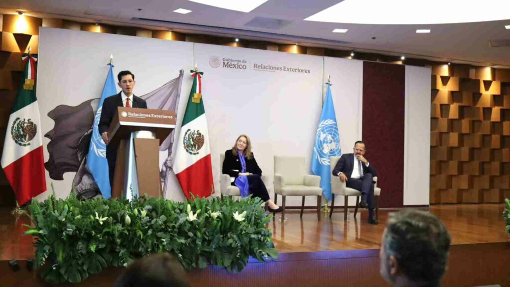 México y la ONU acuerdan impulsar 15 iniciativas para atender prioridades nacionales