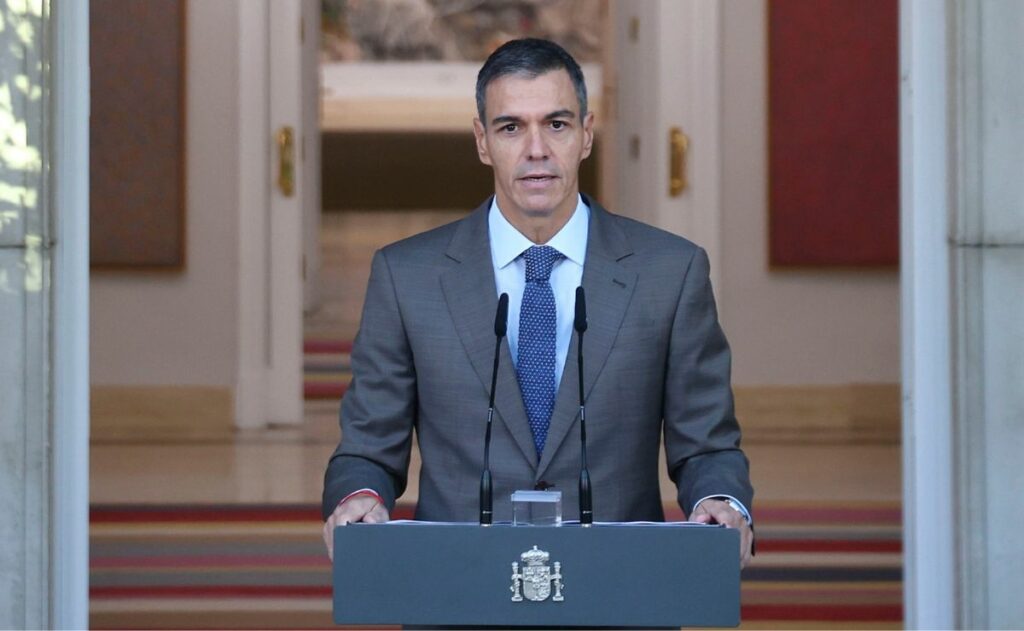 Pedro Sánchez adelanta las elecciones legislativas de España al 29 de noviembre
