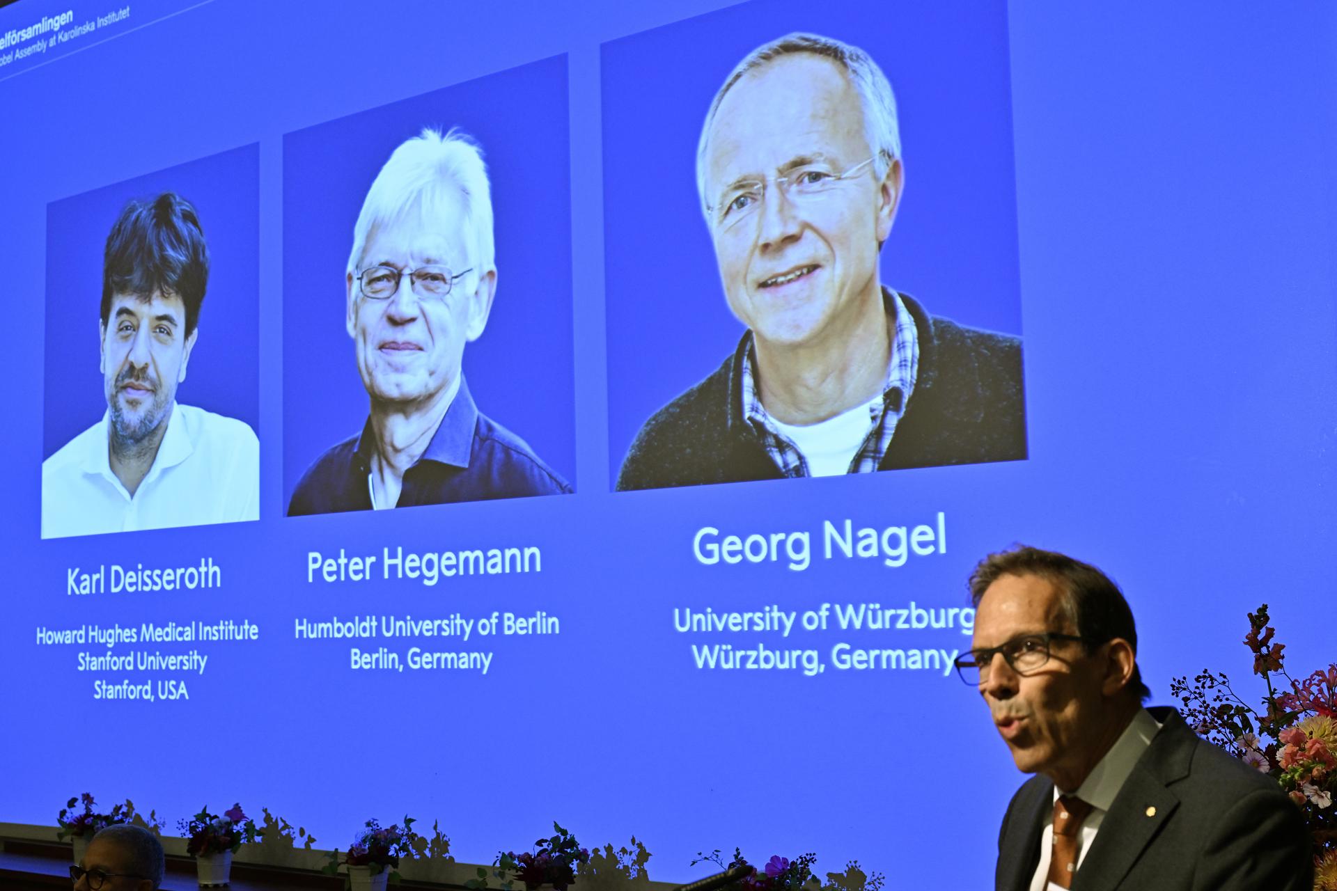 Dan Premio Nobel de Medicina 2026 a tres investigadores de la optogenética