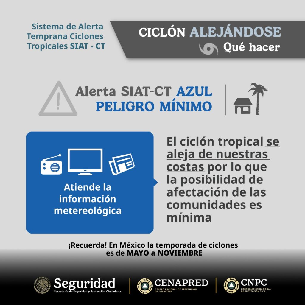 Protección Civil pide extremar precauciones por efectos de Isaías y Simón