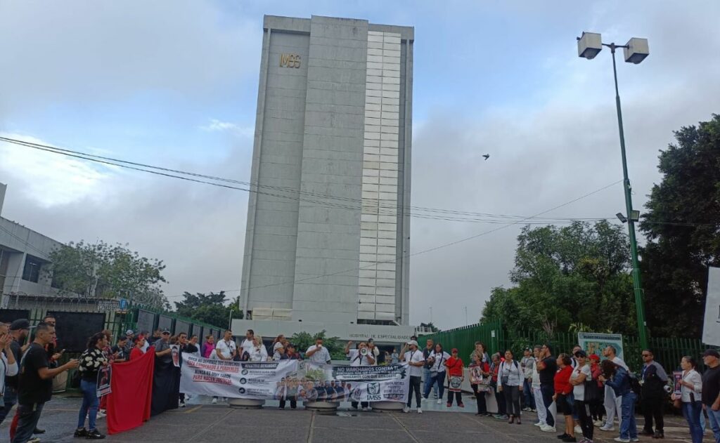 Megamarcha de trabajadores del IMSS, ¿en qué estados se llevará a cabo?