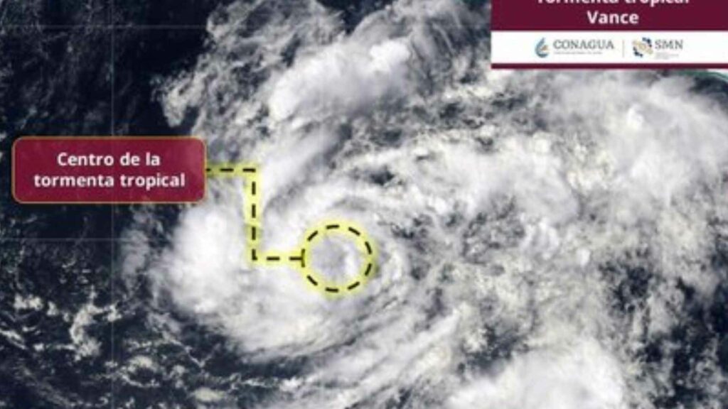 Se forma la tormenta tropical ‘Vance’ en el Pacífico; no afecta a México