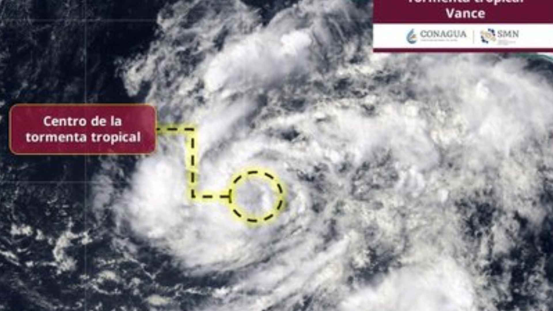 Se forma la tormenta tropical ‘Vance’ en el Pacífico; no afecta a México