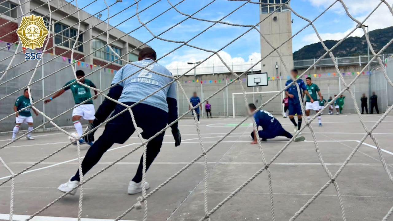 Selección Mexicana de Futbol 7 juega contra internos de penal en la CDMX Selección Mexicana de Futbol 7 juega contra internos de penal en la CDMX