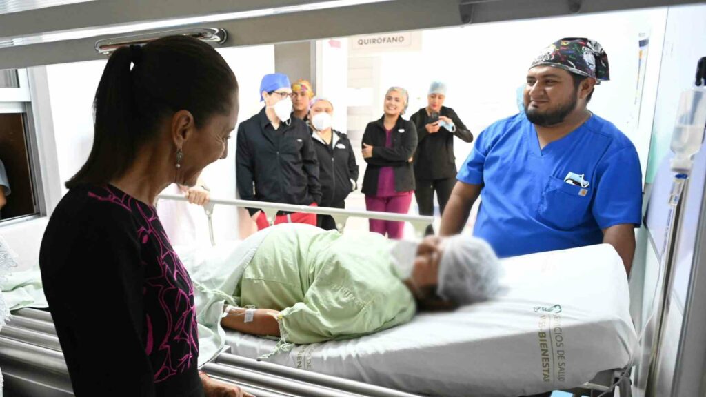 Sheinbaum supervisa hospitales y proyectos de salud en Quintana Roo