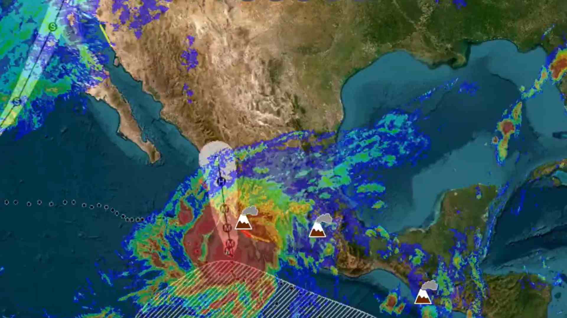 Huracán ‘Simon’ alcanza categoría 4 y podría subir a categoría 5