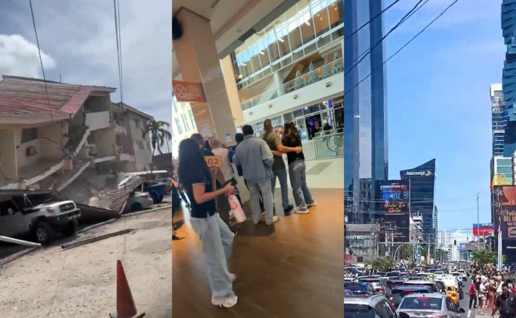 Videos: Así se sintió el sismo magnitud 7.7 en Panamá