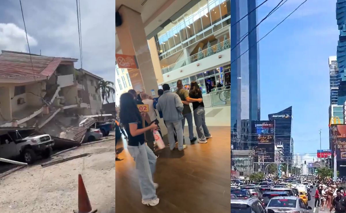 Videos: Así se sintió el sismo magnitud 7.7 en Panamá Videos: Así se sintió el sismo magnitud 7.7 en Panamá