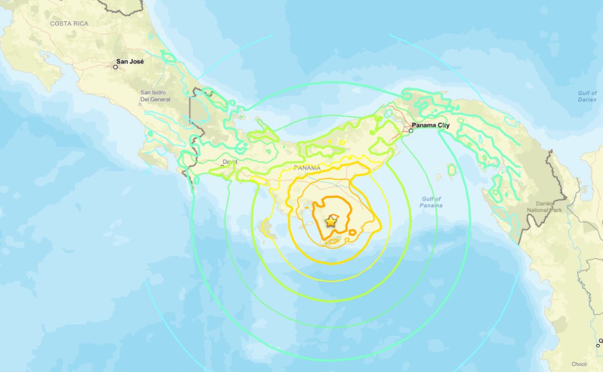 Sismo magnitud 7.7 sacude Panamá; activan alerta de tsunami Sismo magnitud 7.7 sacude Panamá; activan alerta de tsunami