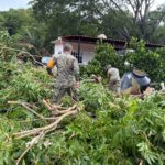 Defensa mantiene el Plan DN-III-E en Nayarit, Colima y Jalisco por el huracán “Simon”